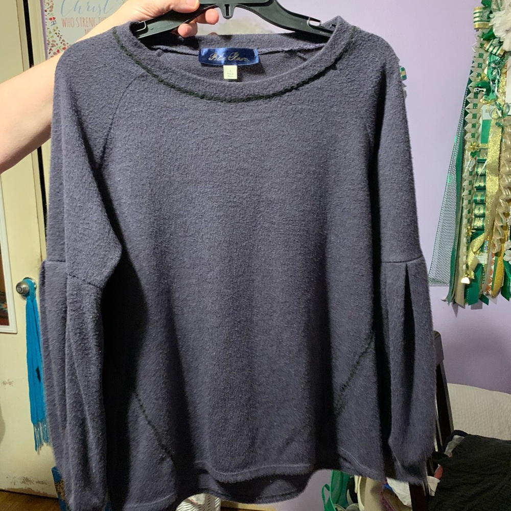 Blue Rain Sweater